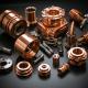 Customized Micro Machining Turned Milled CNC Parts CNC Lathe Part Turning Copper Car Parts