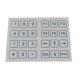 24 Keys Dust Proof Industrial Membrane Keypad With Dot Matrix