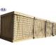 Multi Cellular Defensive Bastion Barriers Mesh Gabion Box Wall 4-5.0mm Wire Dia