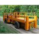 Underground 8000mm Length Arm Style Lift Platform Truck Trailing UC - 1C Model Yellow Color