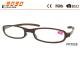 2017 new design reading glasses ,made of PC frame,suitable for women