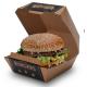 71oz SBS Paperboard Food Packaging Folding Boxes BSCI Burger Cardboard Box