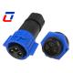 CE TUV Approved Multi Pin Connectors Waterproof 300V M19 Plug Socket Connectors