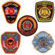 ODM Polyester Fire Department Velcro Patches For Tactical Vest