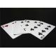 Imported Germany Black Core Paper Casino Playing Cards Poker Size UV Sign for Security