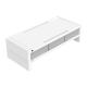 ROHS ABS Monitor Stand Riser White 500*220*140mm For notebook