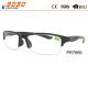 New arrival and hot sale of plastic reading glasses with semi-rimless, suitable for men and women