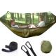 Automatic Quick Open Nylon Camping Hammock with Mosquito Net Waterproof and Versatile