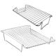 60x40cm Stainless Steel Welded Wire Mesh Tray , 304 Stainless Steel Steaming Rack