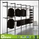 aluminum profile modern design closet cabinet organizers cloth modular wardrobe