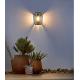 Outdoor Solar Garden Hanging  Light Waterproof Decorative Solar Fence Lamp For Garden Patio Yard