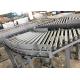 Galvanized Steel Heat Resistant Gravity Flexible Roller Conveyor