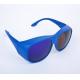 ABS Tea and Blue Designer 3D Passiveness Glassess DL-A122