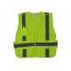 Protection High Visibility Work Uniforms , En20471 Standard Mesh Safety Vest