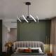 Black chandelier Iron Dimmable lustre design For Bedroom Living Dinning Room Kitchen LED Chandelier(WH-MI-225)