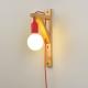 Japanese style dining room bedroom Bed Bedside plug in wall light (WH-OR-05)