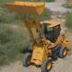 Articulating Transmission Front End Wheel Loader Mining Cycle Time Mini Compact Loader