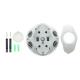 Dual Elements 0.36W Wall Mount Infrared Motion Detector PIR Sensor 8m Diameter