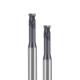 65° 4-Flute Tungsten Carbide End Mill for Stainless Steel , High Precision CNC Milling Cutter