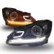 LED Daytime Running Headlights for Benz W204 2010 C180 C200 C260 C300 100% Tested