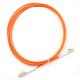 Fiber Optical Patch Cord Duplex 3.0mm 2.0mm LSZH LC UPC-LC UPC Multimode  OM2