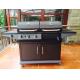 Stainless Steel Garden Patio Outdoor Trolley Charcoal BBQ Barbecue Grill/Outdoor Cooking Commercial Charcoal BBQ Grill