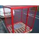 Eco Friendly Propane Tank Storage Cage , Gas Tank Cage With Galvanized Material