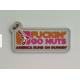 Dunkin Donut Go Nuts 3D PVC Tactical Patch Pink Hook And Loop Morale Patches