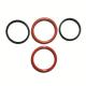 Hydraulic Fitting O Rings NBR Black Color 70 - 90 Shore Hardness