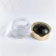 glass bottle set with ABS cap/pump head Cosmetic cream jar