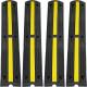 38in 6600Lbs Rubber Speed Hump  4 Pack Of 1 Channel Rubber Road Hump 3ton