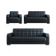 Modern Office Furniture Customized Leather Sofa Set Chinese Style Contemporary 2 Sets