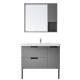 PVC Bathroom Cabinet 3 Drawer Free Standing Vanity Hotel Modern Design