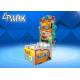 Happy Throw Ball Shooting Games Capsule Toy / Kids Redemption Ticket Arcade Game Machine