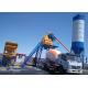 Fixed Ready Mixed Concrete Batch Plant Twin Shaft Mixer High Weighing Precision