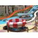 Mix Color Outdoor Space Bowl Water Slide For Swimming Pool