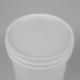 White 20Liter 5 Gallon Plastic Buckets Round Shaped With Snap On Lid