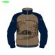 Mens Sublimation 100% Polyester Sports Training Jacket / Tracksuit Casual Use