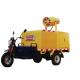 Three Wheel Street Cleaning Vehicles High Pressure Hot And Cold Water