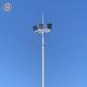 Dodecagon Shape High Mast Pole  Galvanised Light Pole 75FT 80FT