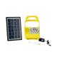 OEM Yellow 6000mah Portable Solar Camping Light For Gardens