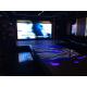 Anti - Skid Vivid Video Interactive Car Led Video Dance Floor For Wedding 100 - 240V