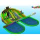 Outdoor Spongebob Inflatable Slide Colorful With Water Pool Games
