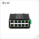 Industrial 8 Poe Switch 12-48V 8-Port 10/100/1000t 802.3at Poe + 2-Port 10/100/1000t Ethernet Switch