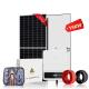 MPPT On Grid Solar System Home Power Energy Storage Ground Mounting 15KW