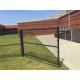 2.8m Height PVC Finishing Chain Link Fence Panel Accessory