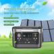 Lithium Battery Portable Power Station Generator LED Electric Solar Power Bank