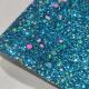 0.7mm 54/55' Abrasion Resistant Glitter Leather Fabric