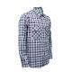 Long Sleeve FRC NFPA 2112 CAT 2 FR Shirt ARC Rated 6.5 Oz Plaid Pattern