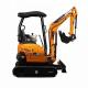 Yellow Second Hand Excavator 3500kg Max Unloading Height 5672mm